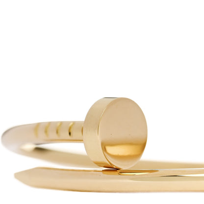 Cartier 18K Yellow Gold Small Juste Un Clou Bracelet 16 3 of 5