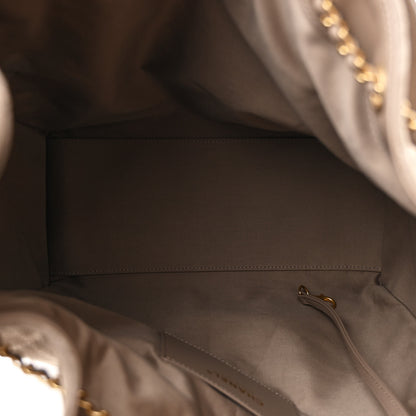 Chanel Suede Quilted Medium Chanel 25 Handbag Dark Grey 6 of 12