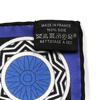 Hermes Silk Regles Du Jeu Scarf 90 Violet Rose Multicolor 5 of 6