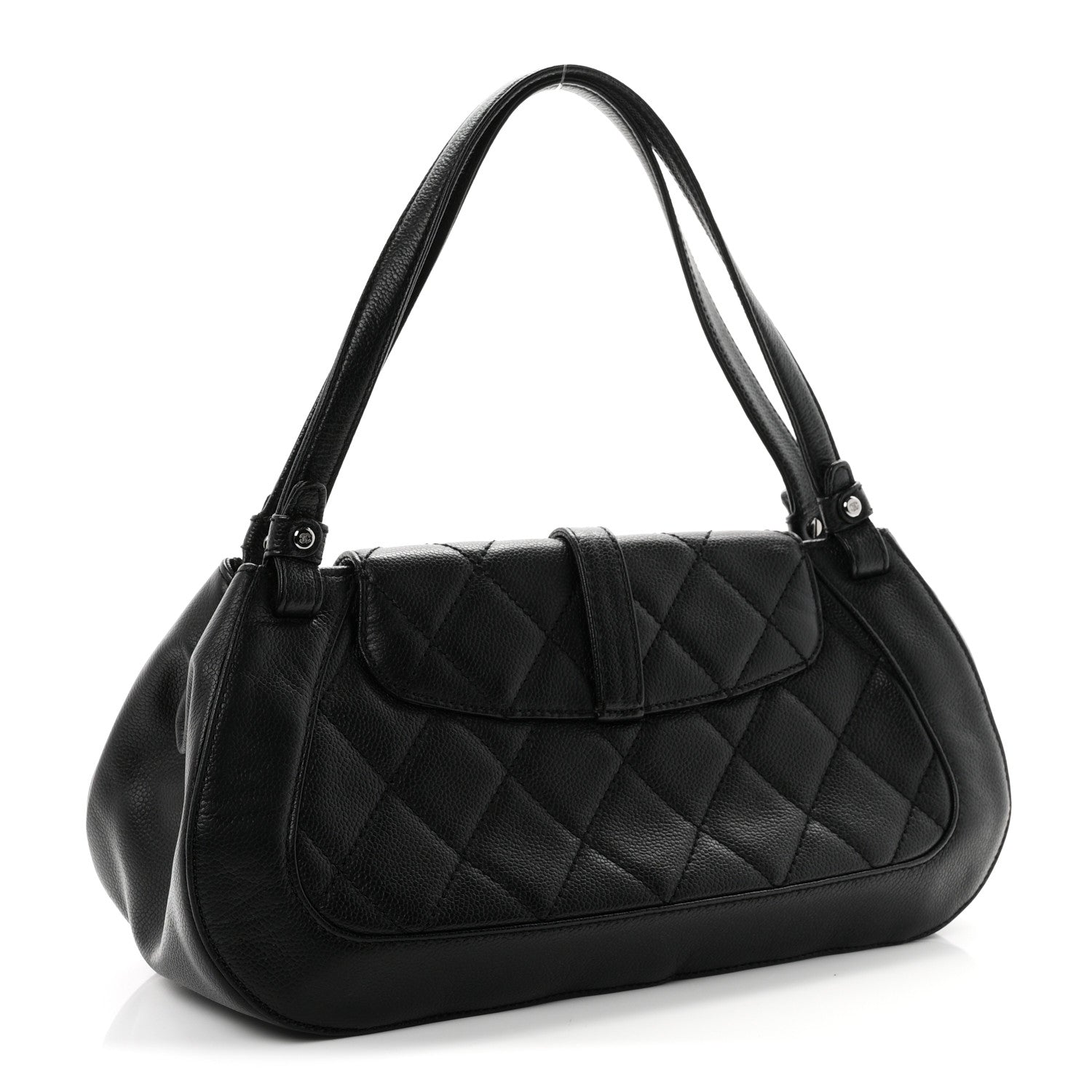Chanel Caviar Quilted Small Mademoiselle Flap Bag Black 3 of 11