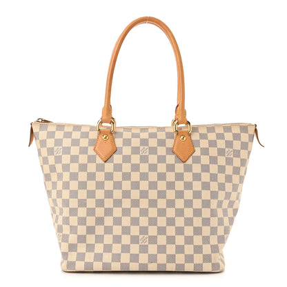 Louis Vuitton Damier Azur Saleya MM 1 of 10