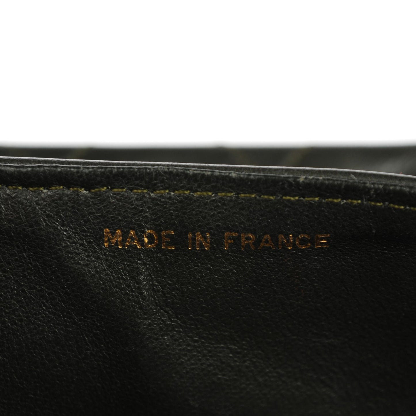 Lambskin Quilted Medium Double Flap Dark Green
