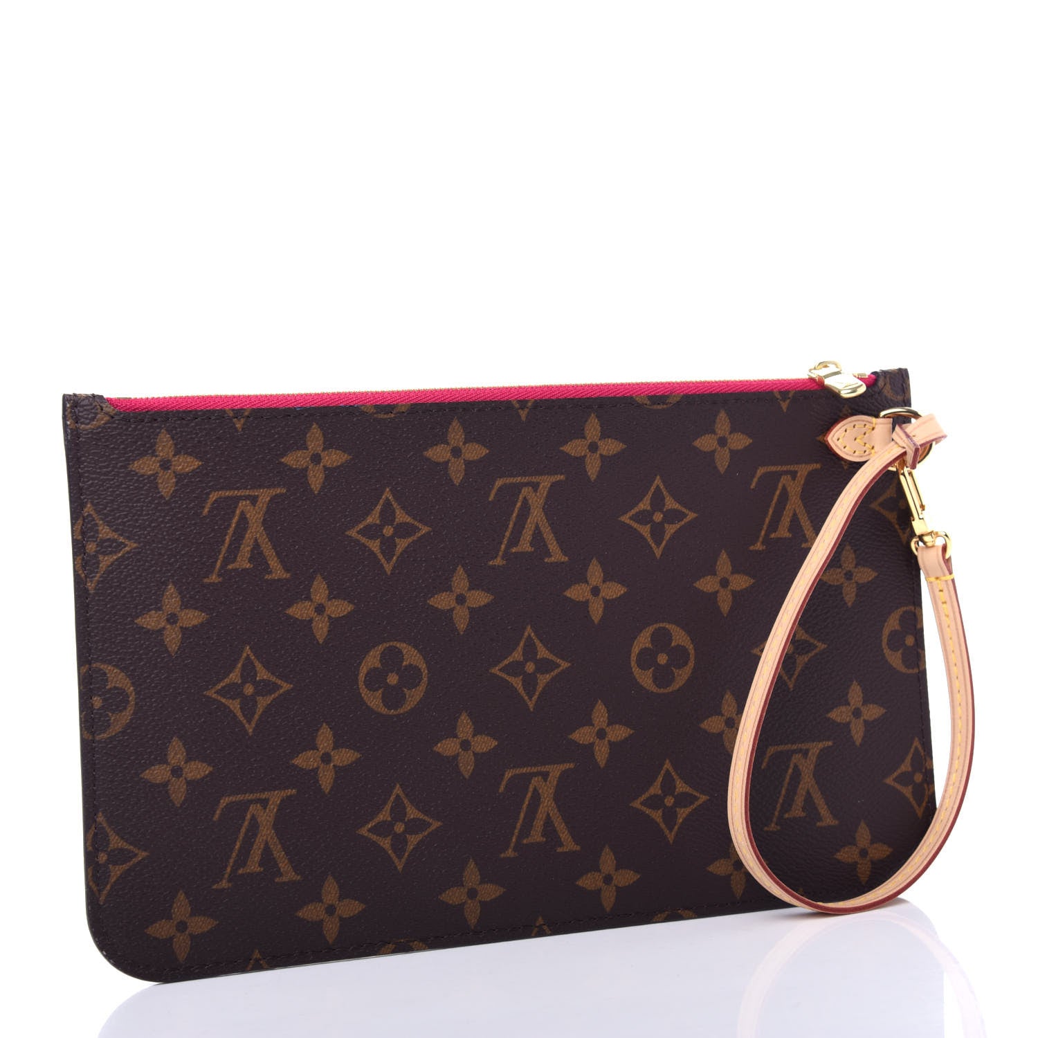 Louis Vuitton Monogram Neverfull MM GM Pochette Pivoine 3 of 7