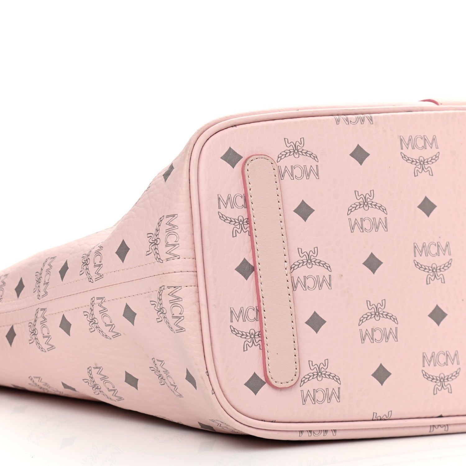 MCM Visetos Medium Liz Reversible Shopper Tote Soft Pink 13 of 20