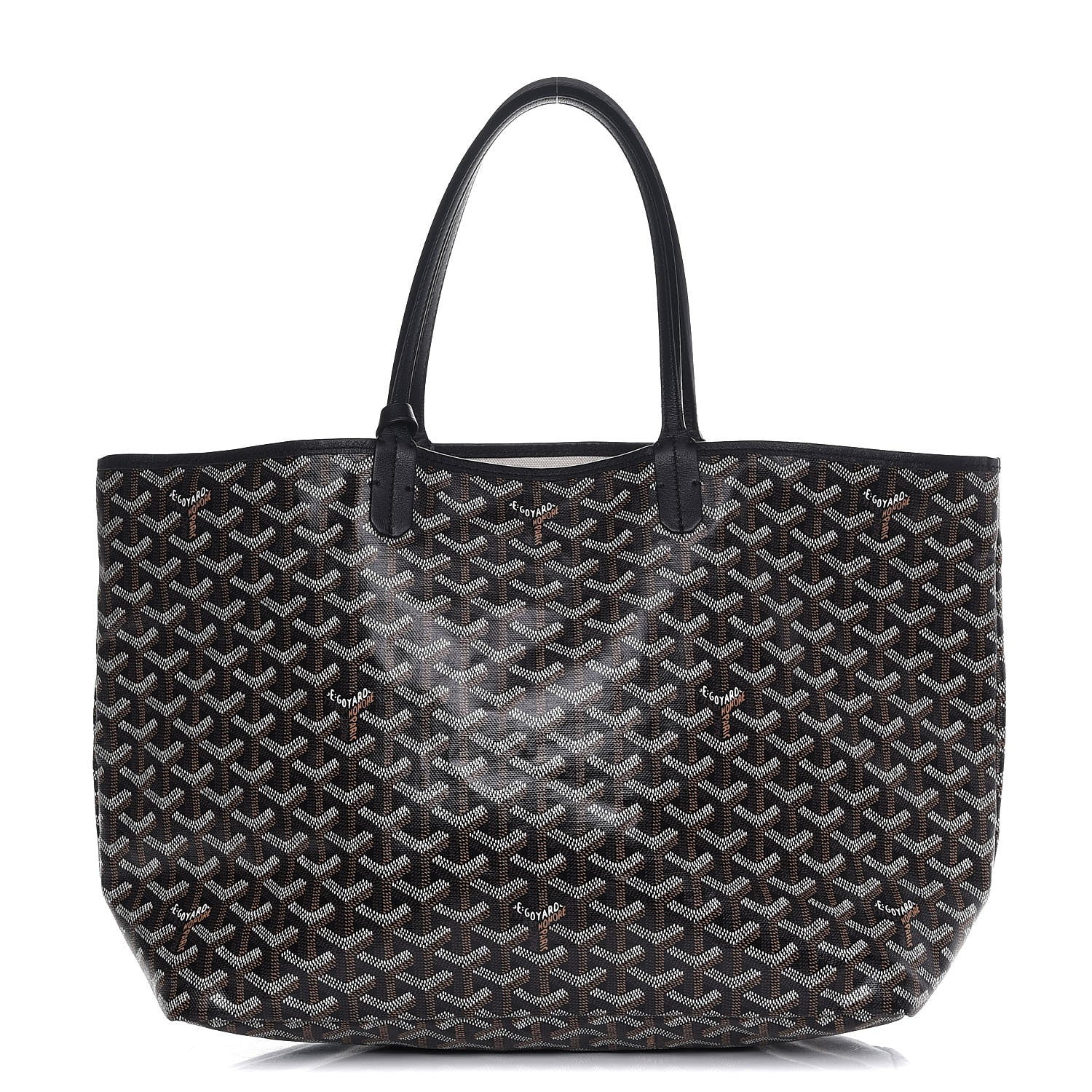 Goyard Goyardine Saint Louis PM Black 1 of 7