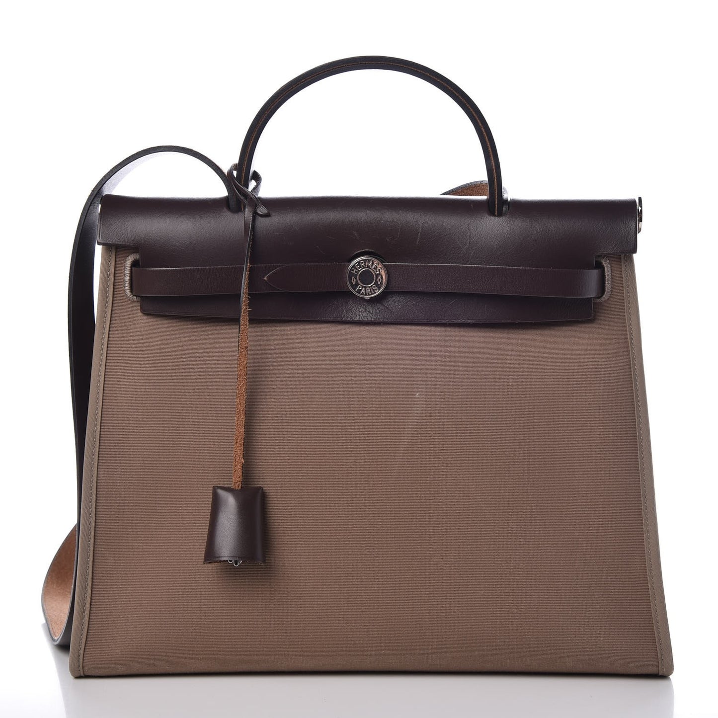 Vache Hunter Toile Herbag Zip 31 PM Etoupe Ebene