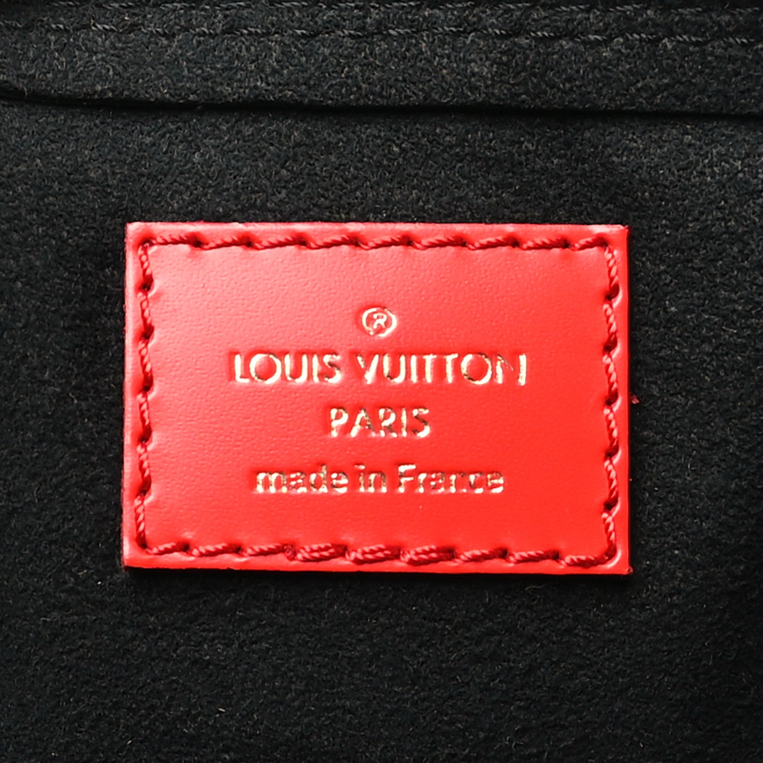 Louis Vuitton Empreinte Monogram Giant Crafty Alma PM Black Creme 6 of 9