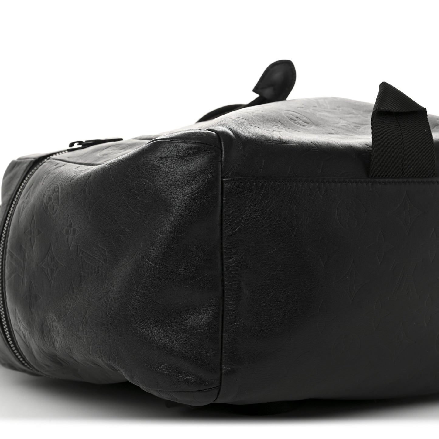 Calfskin Monogram Shadow Discovery Backpack Black