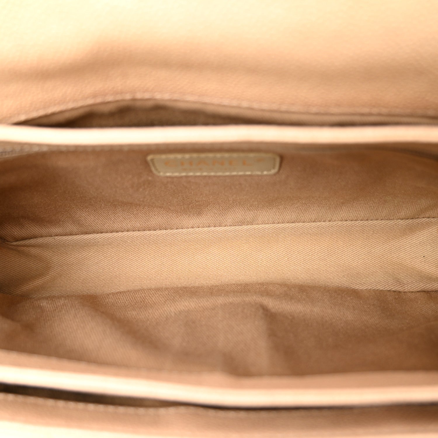 Chanel Caviar Quilted Medium Mademoiselle Flap Beige 5 of 10