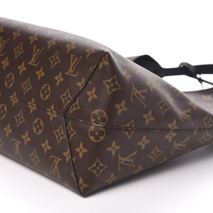 Louis Vuitton Monogram Flower Hobo Black 10 of 11