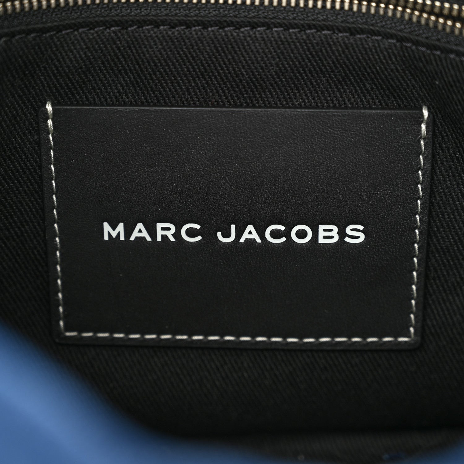 Marc Jacobs Denim Canvas Small Chain Bag Dark Wash 6 of 10
