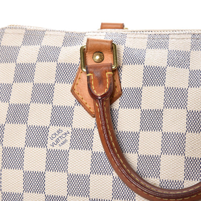 Louis Vuitton Damier Azur Speedy 30 20 of 23