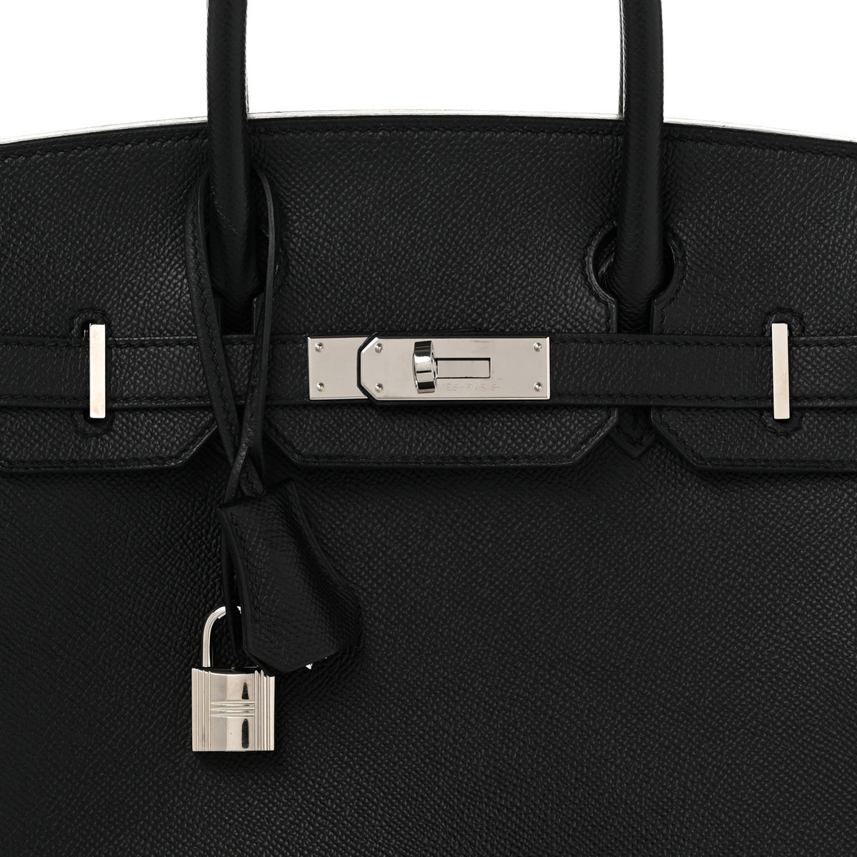 Epsom Birkin 30 Black