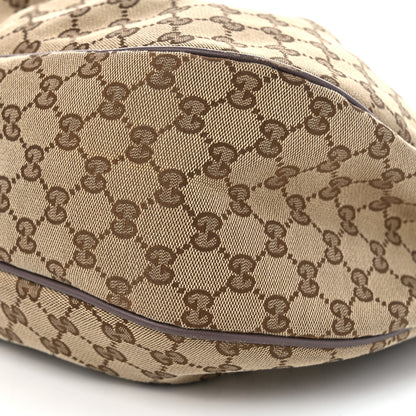 Gucci Monogram Medium Sukey Hobo Purple 10 of 12