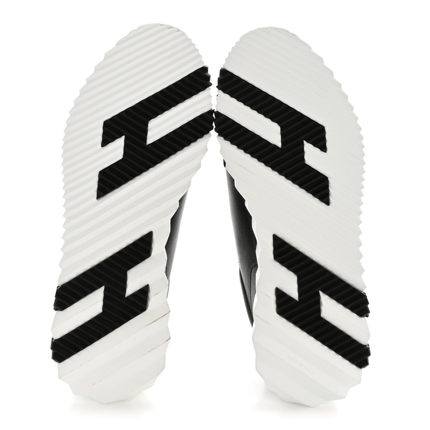 Goatskin Suede Goatskin Bouncing Sneakers 40 Black