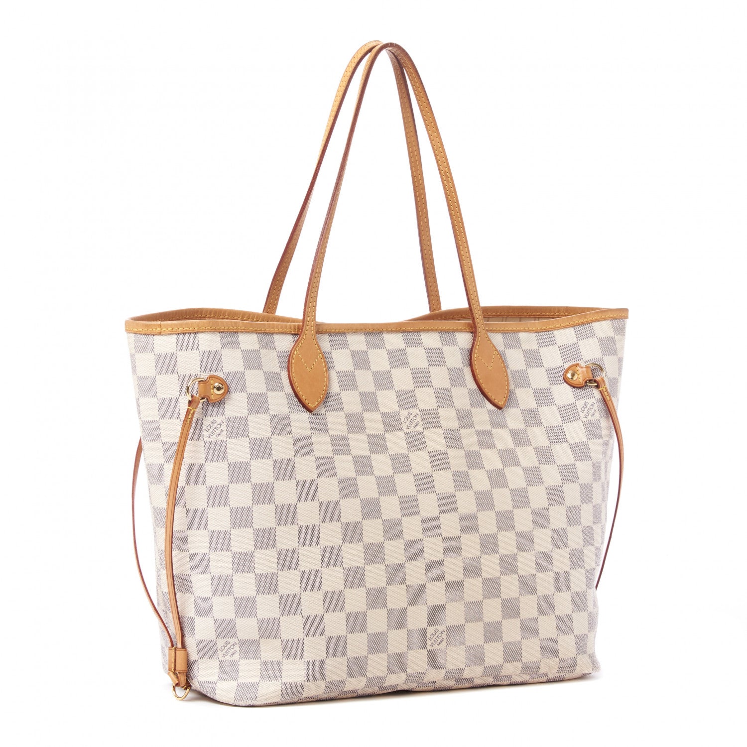 Louis Vuitton Damier Azur Neverfull MM 3 of 12