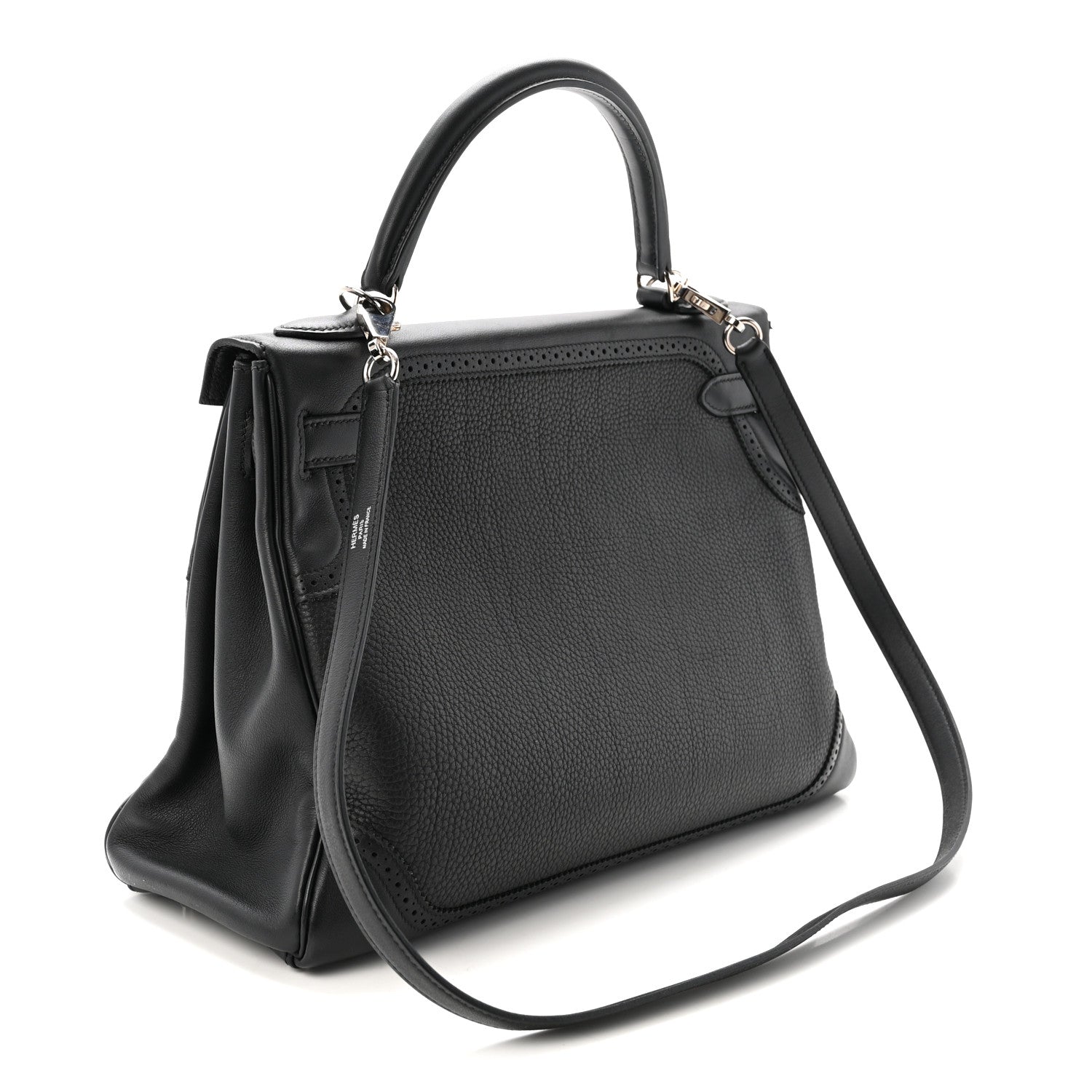Hermes Togo Swift Ghillies Kelly 32 Black 3 of 10