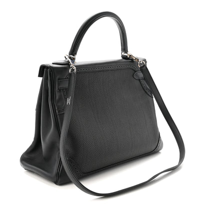 Hermes Togo Swift Ghillies Kelly 32 Black 3 of 10
