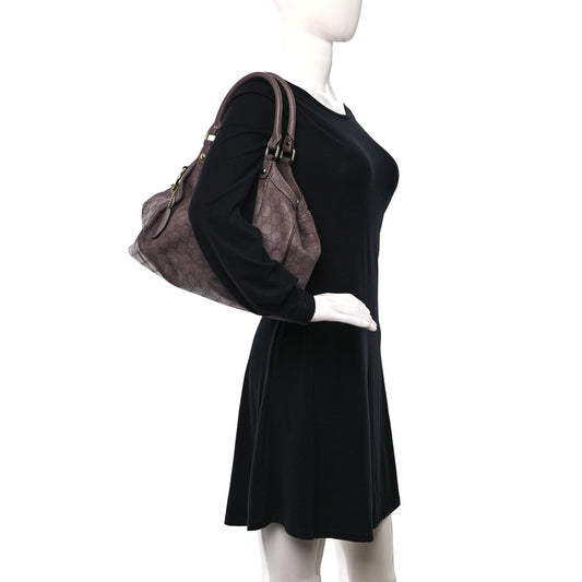 Guccissima Medium Sukey Tote Taupe