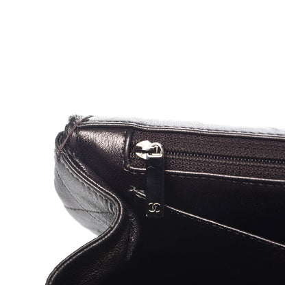 Chanel Lambskin Quilted Maxi Single Flap Grey 11 of 18