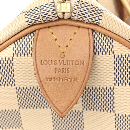 Louis Vuitton Damier Azur Speedy 30 11 of 19