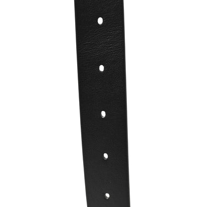 Christian Dior Calfskin 30 Montaigne Cut-Out CD Belt 85 34 Black 5 of 5