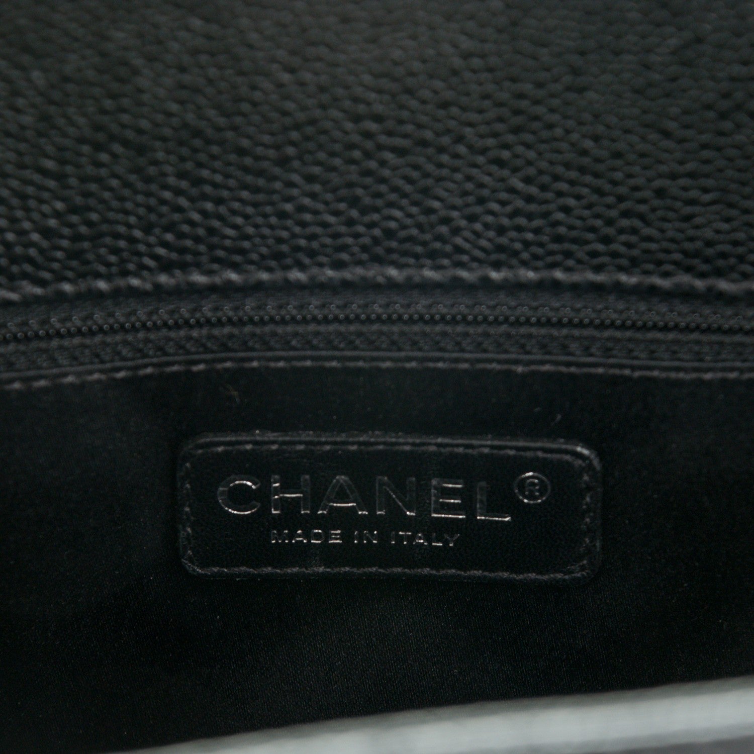 Chanel Caviar Quilted Grand Shopping Tote GST Black 6 of 30