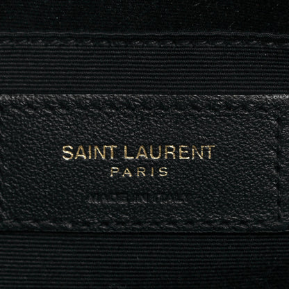 Saint Laurent Velvet Matelasse Monogram Lou Camera Bag Black 6 of 10