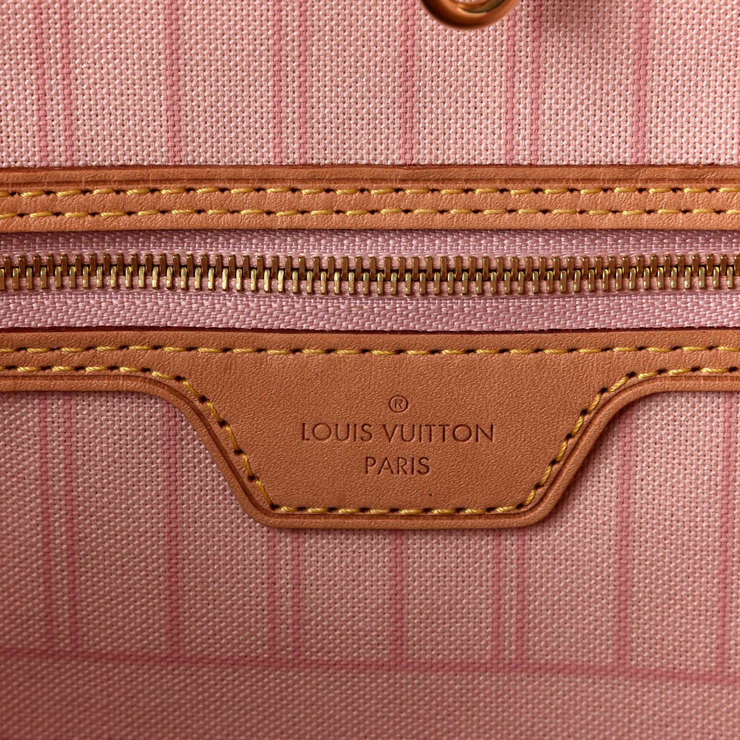 Damier Azur Neo Neverfull MM Rose Ballerine