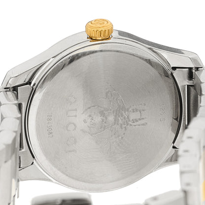 Gucci Stainless Steel 27mm G-Timeless Two Tone Cat Quartz Watch 4 of 4