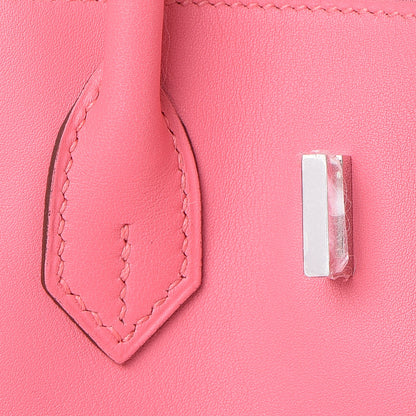 Hermes Swift Birkin 25 Rose Azalee 27 of 39
