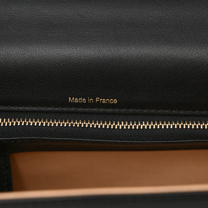 Delvaux Calfskin MM Tempete Satchel Black 6 of 11