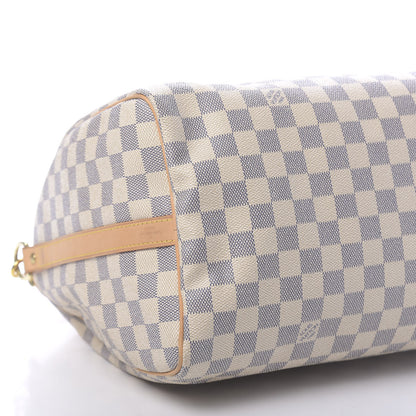 Louis Vuitton Damier Azur Speedy Bandouliere 35 12 of 14