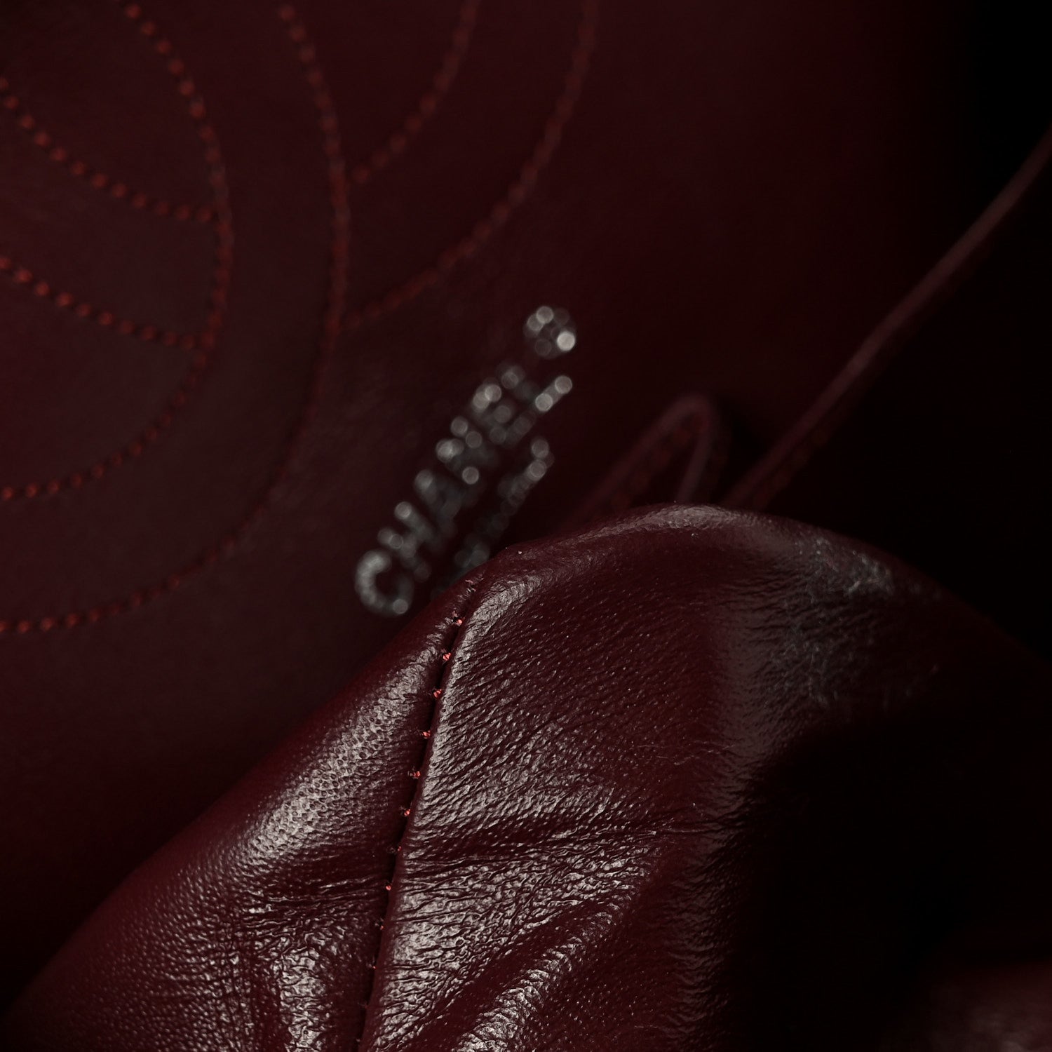 Chanel Aged Calfskin Quilted 2.55 Reissue 225 Flap Black 7 of 10