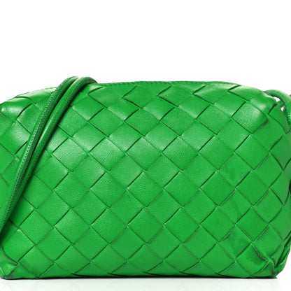 Bottega Veneta Nappa Intrecciato Mini Loop Camera Bag Parakeet 7 of 12