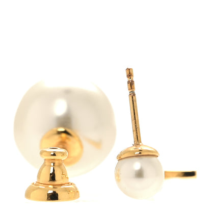 Christian Dior Pearl My ABCDior L Tribale Earring Gold 3 of 5
