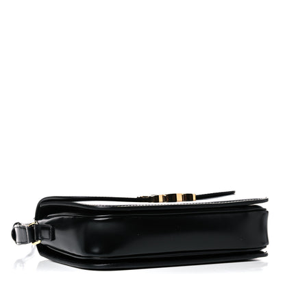 Celine Shiny Calfskin Medium Triomphe Black 4 of 15