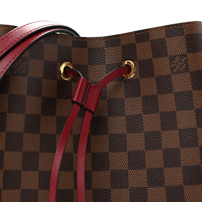 Louis Vuitton Damier Ebene Neonoe MM Cherry Berry 8 of 10