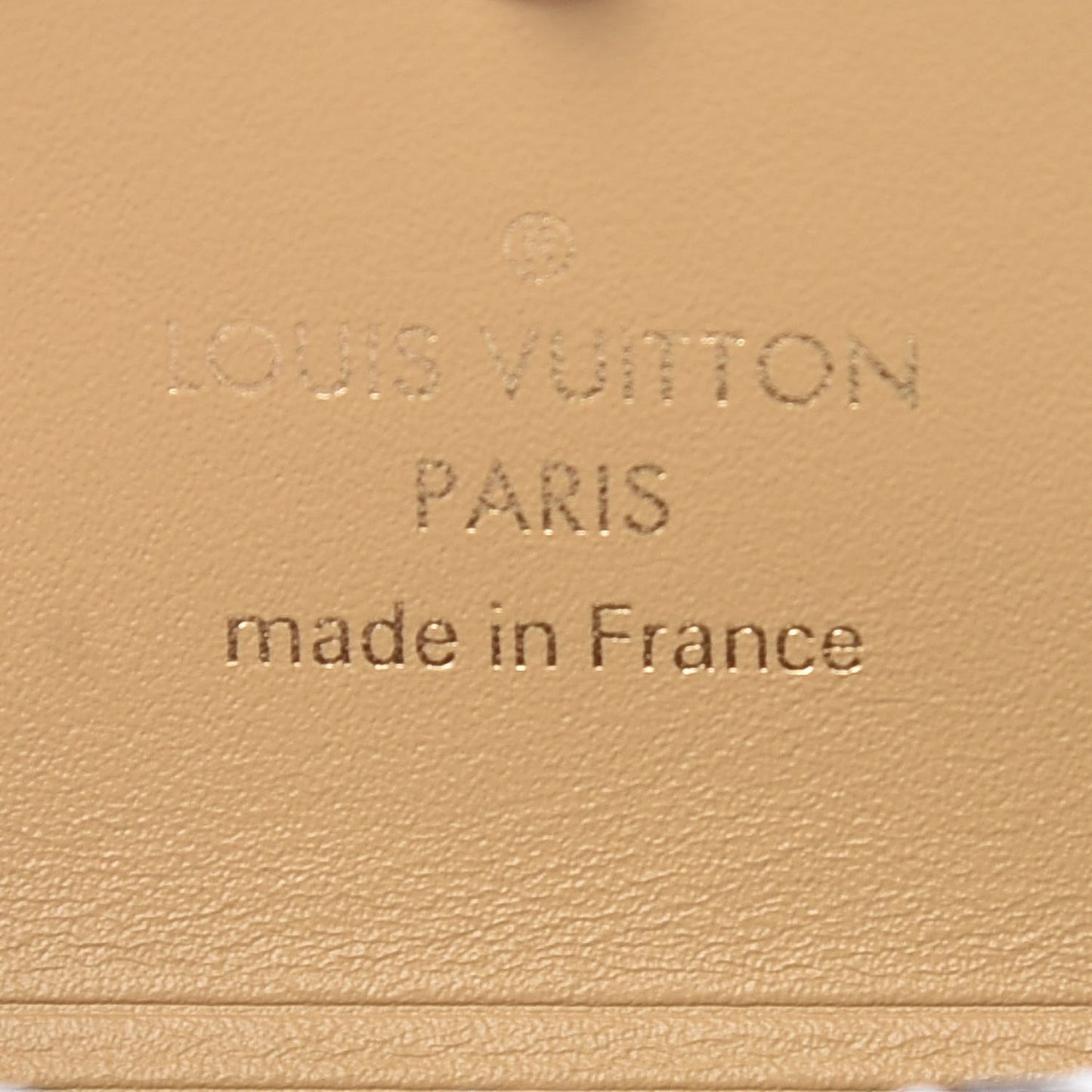 Monogram Giant Small Kirigami Pochette Insert White