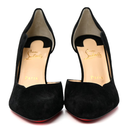 Christian Louboutin Veau Velours Round Chick 85 Pumps 39 Black 3 of 11