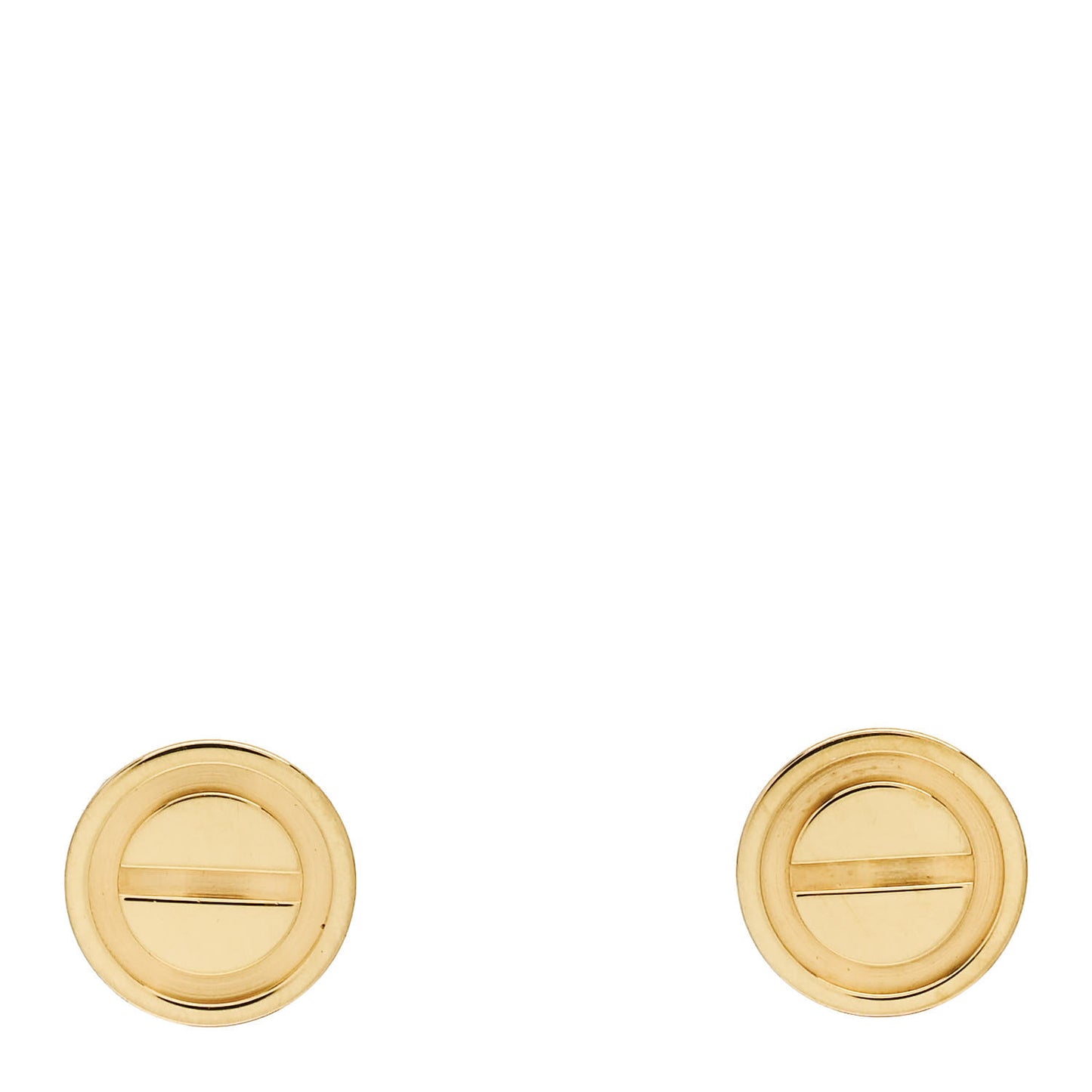18K Yellow Gold LOVE Earrings