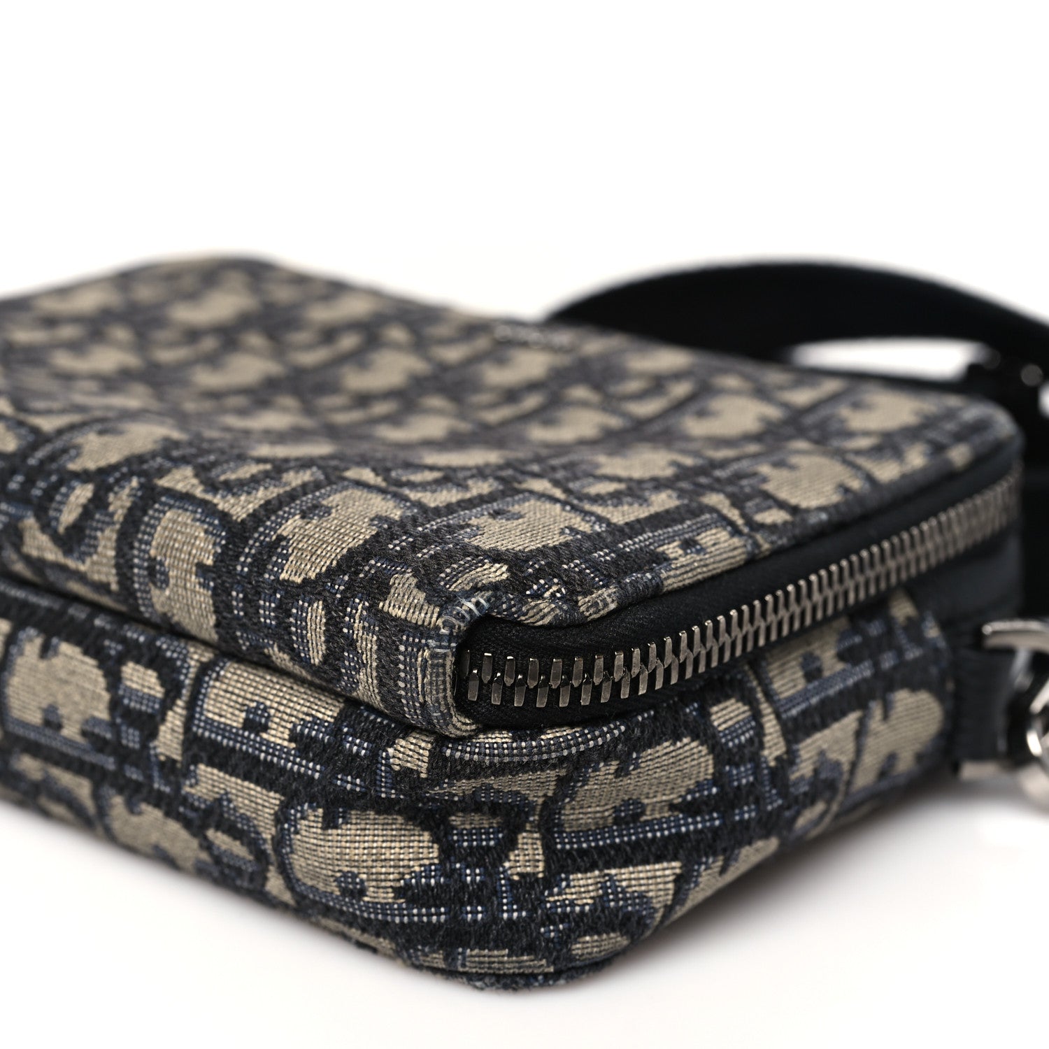 Christian Dior Oblique Pouch Navy Blue 11 of 11