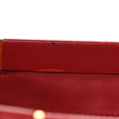 Prada Tessuto Nylon Gaufre Tote Rosso 12 of 19