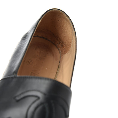 Chanel Lambskin CC Espadrilles 37 Black 26 of 27