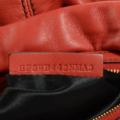 Valentino Garavani Nappa Premier Bow Hobo Rosso 7 of 8