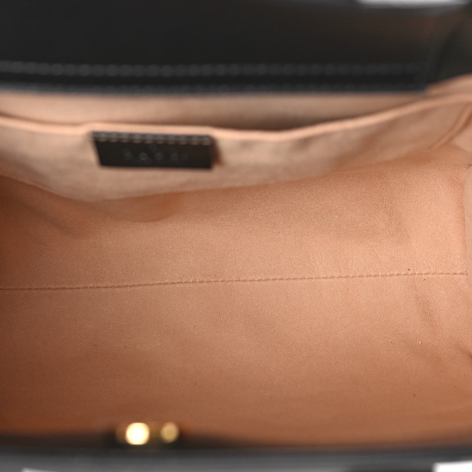 Gucci Calfskin Small Diana Tote Bag Black Yellow Fluo 5 of 9