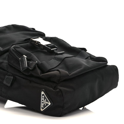 Prada Tessuto Nylon Montagna Sling Backpack Black 7 of 9