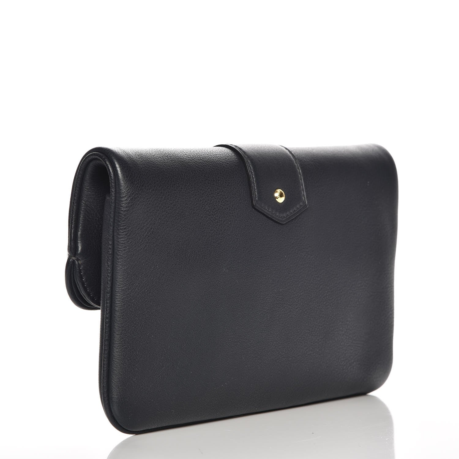 Louis Vuitton Calfskin Slim Clutch MM Sofia Coppola Cobalt 3 of 7
