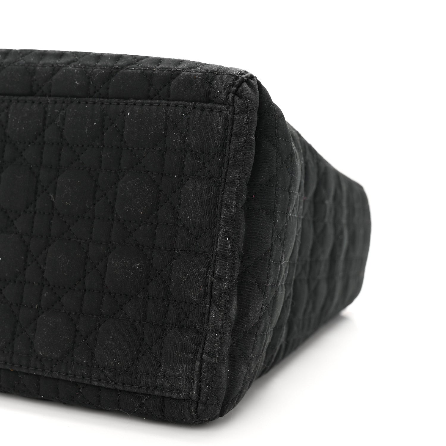 Christian Dior Nylon Cannage Medium Lady Dior Black 10 of 13