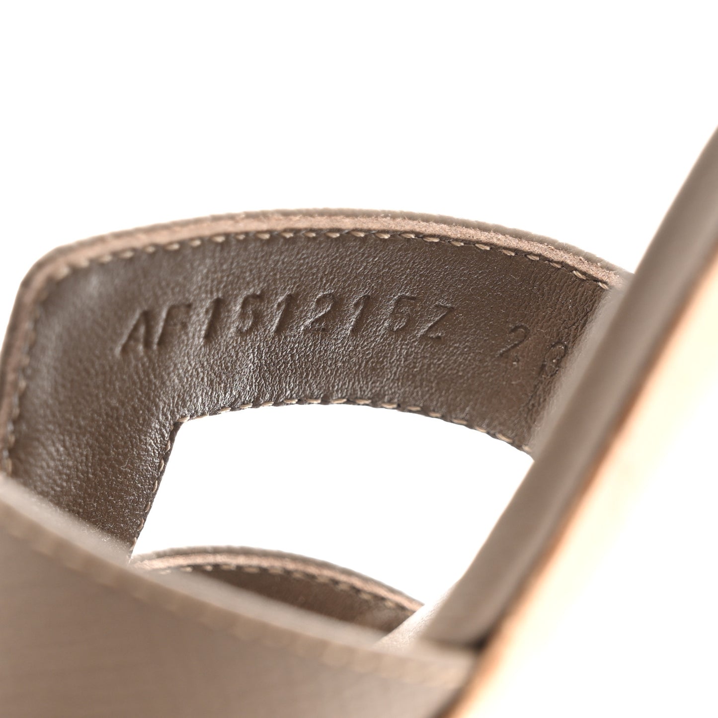 Epsom Oasis Sandals 36.5 Etoupe
